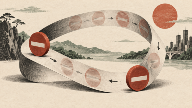 A blocked logical condition passes through a round trip unchanged.